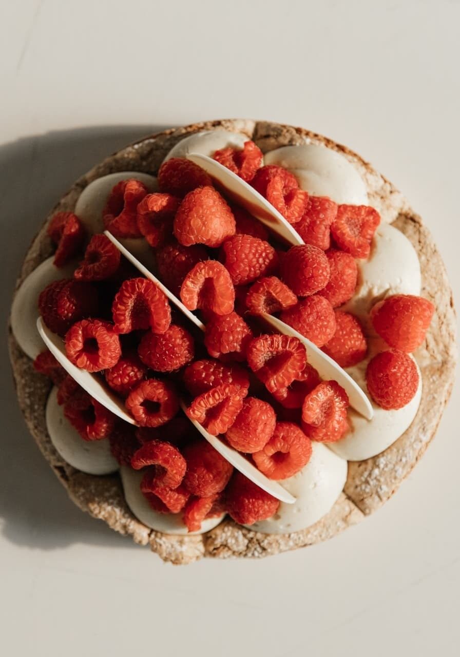 Odette rasberry tarte